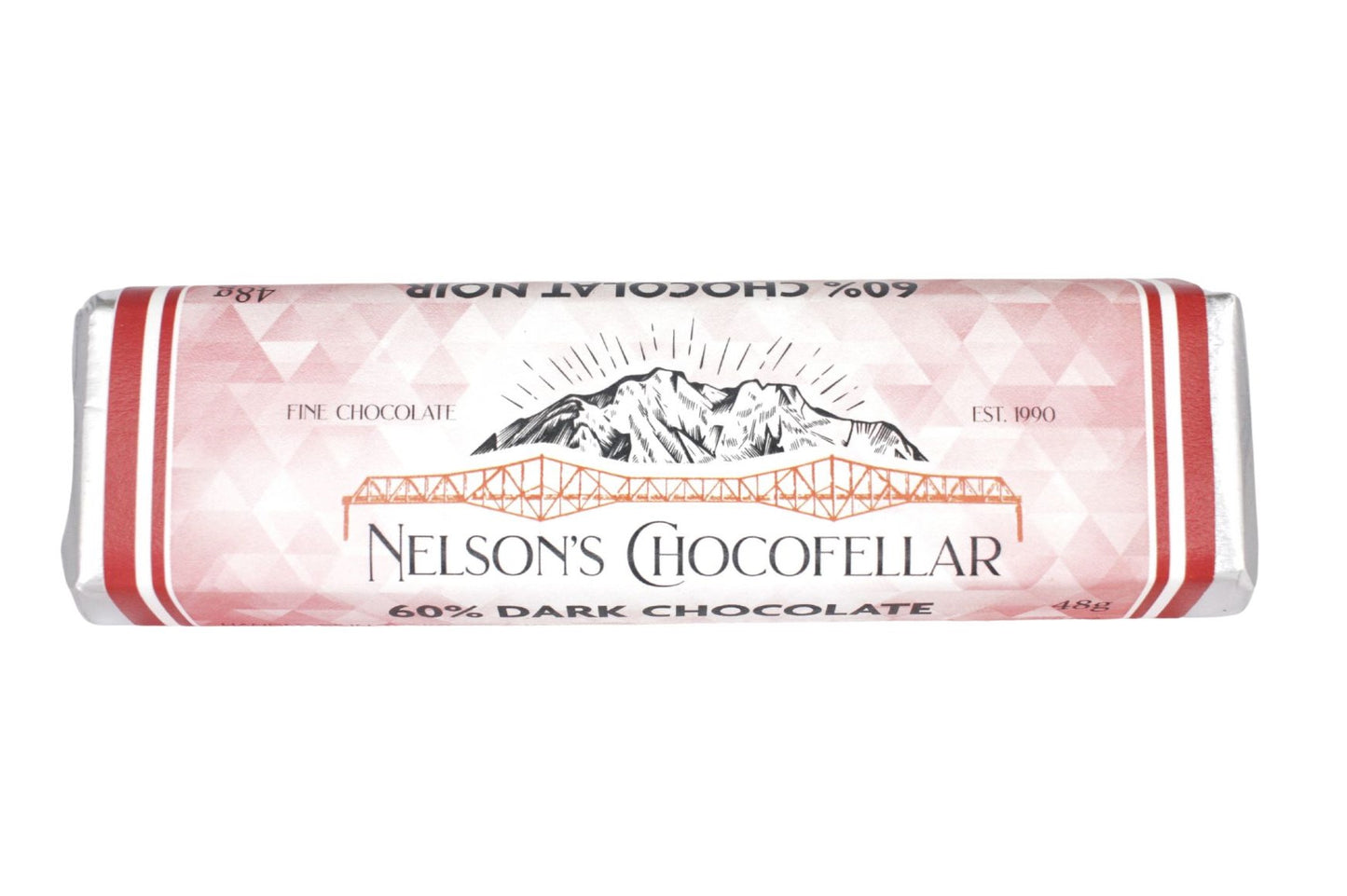 60% Dark Chocolate Bar Handmade in Nelson BC