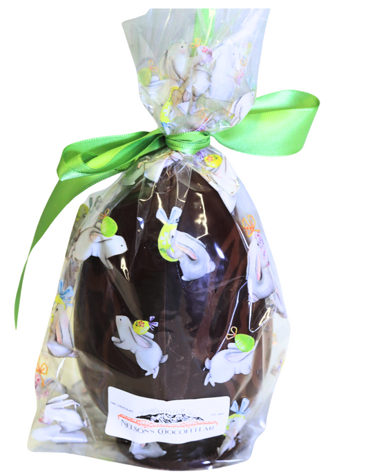 Large Hollow Easter Egg filled with 7 truffles