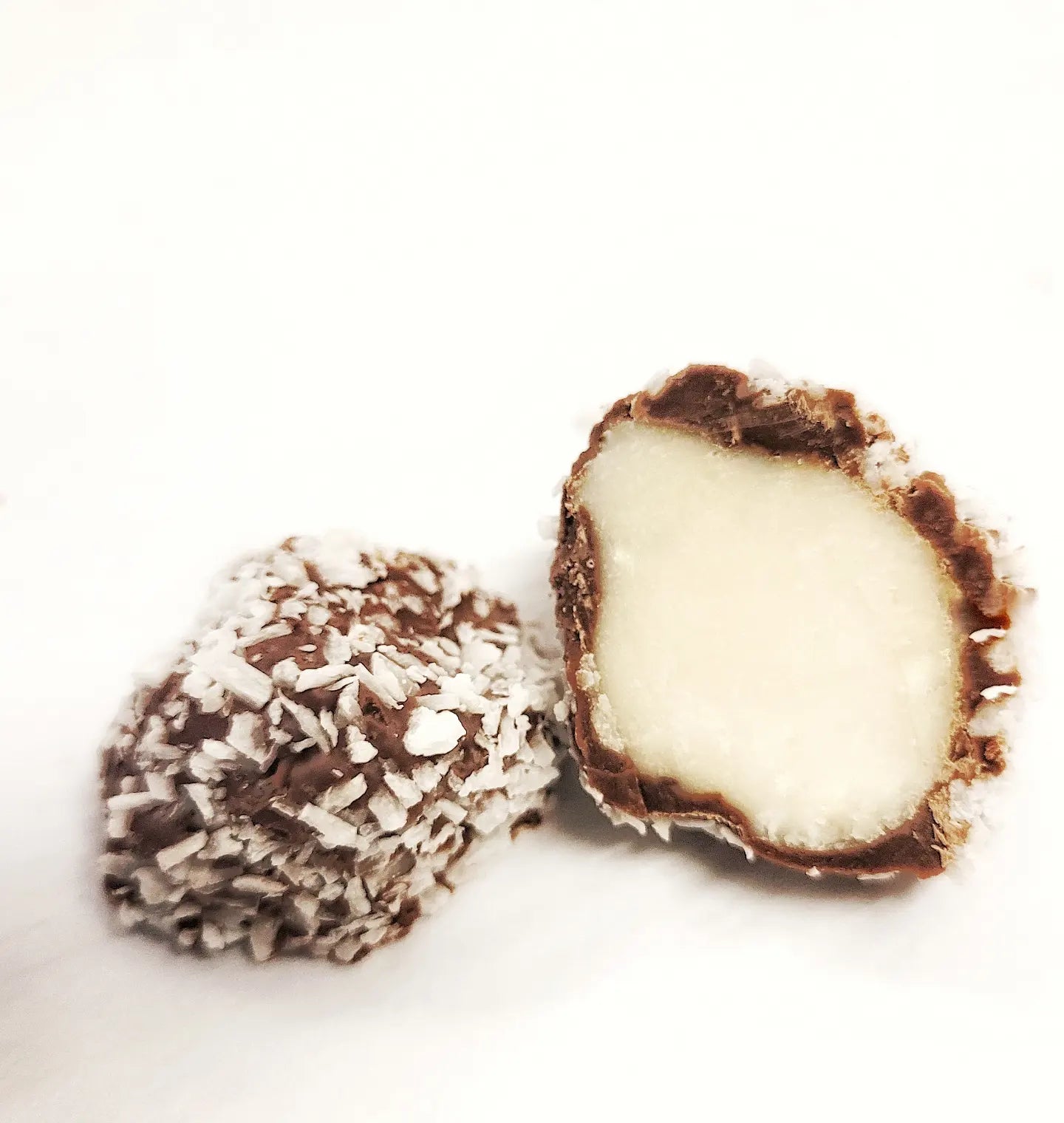 Lemon  coconut truffle chocolatier bc canada chocofellar nelson