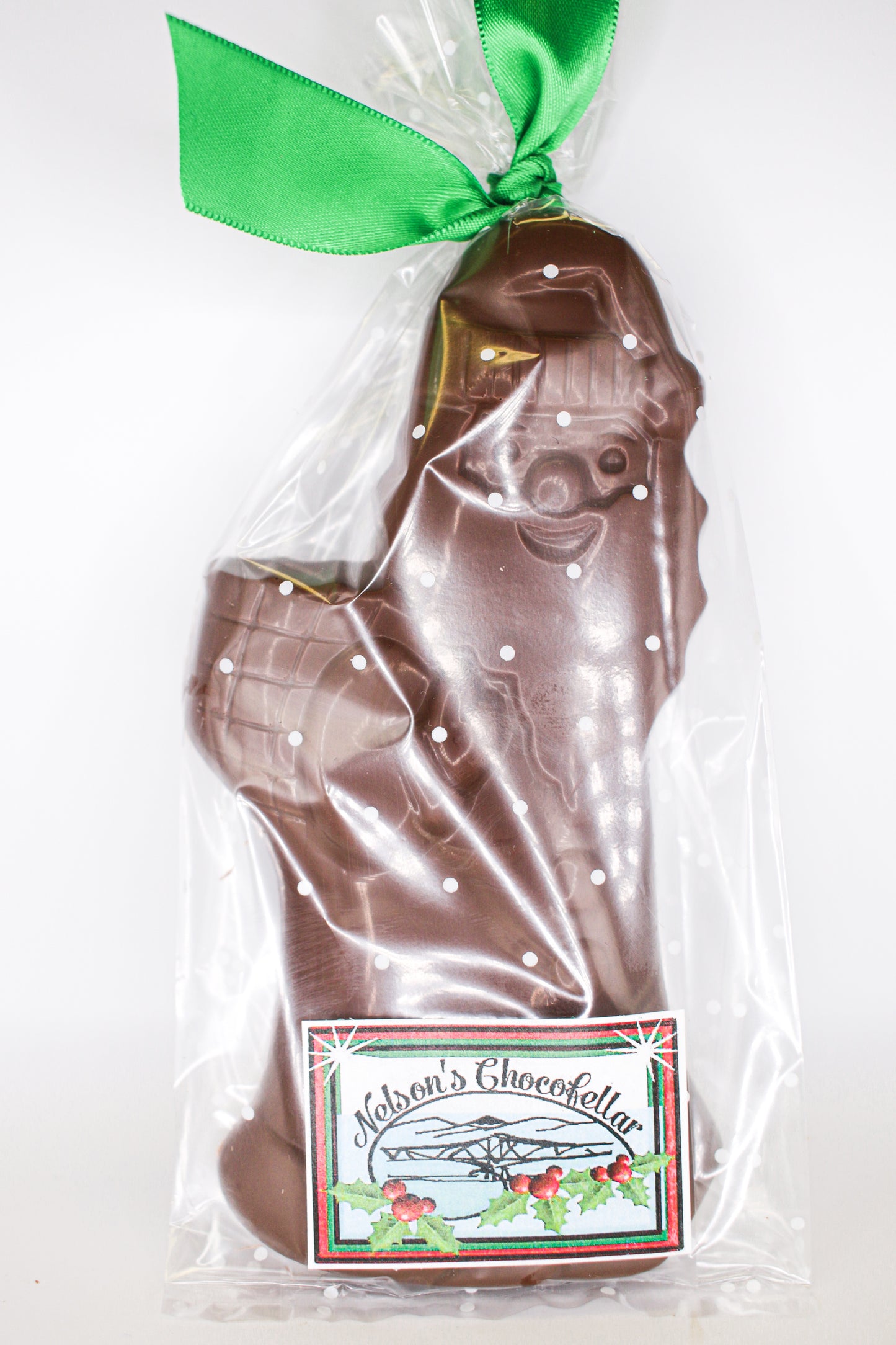 Milk Chocolate Santa by Nelson's Chocofellar