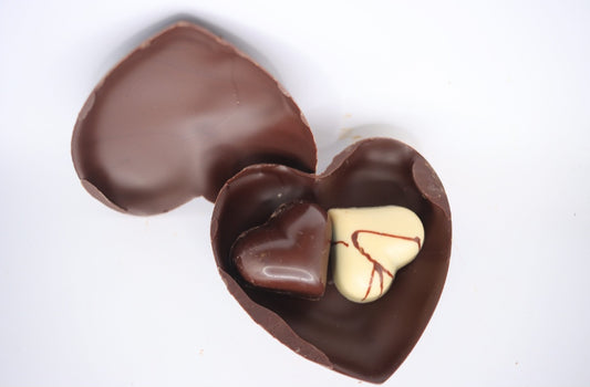 Valentine Chocolate Heart of 2 Confections
