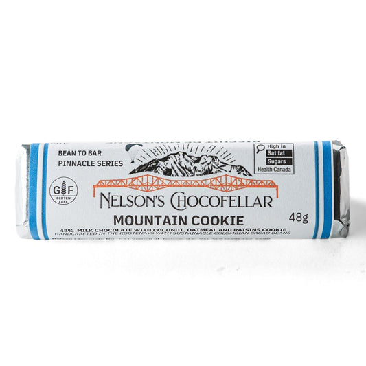 Mountain Cookie Gluten Free Artisan Chocolate Bar