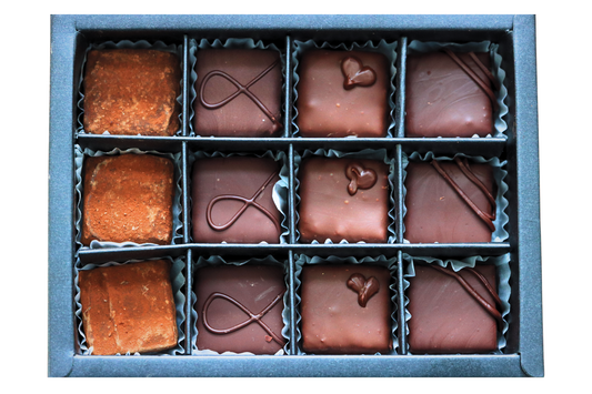 12 Piece Single Origin Truffles sustainable cacao nelson bc canada artisan chocolat