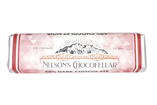 60% Dark Chocolate Bar Handmade in Nelson BC