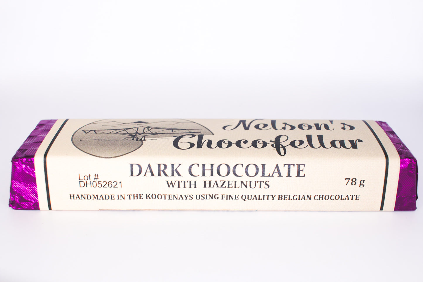 Dark Chocolate with Roasted Hazelnuts