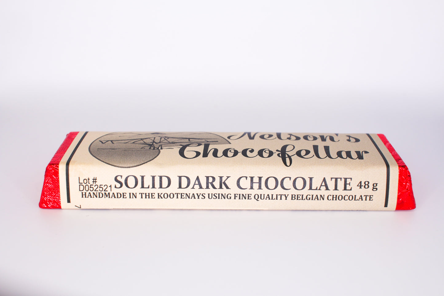 Solid Dark Chocolate, handmade in the Kootenays BC